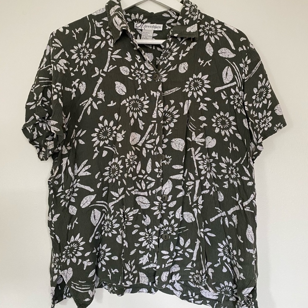 Tropical vintage top